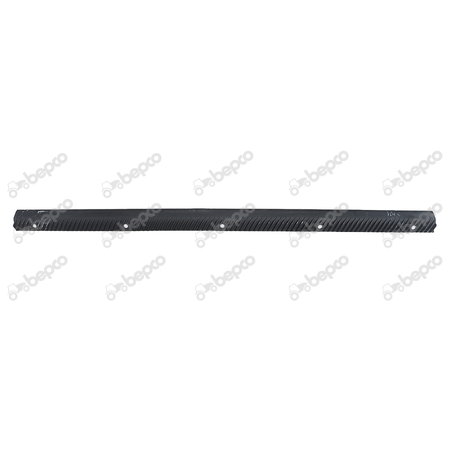 RASP BAR LH L. 1375 mm - 5 ROUND HOLES ON TOOTHED SIDE