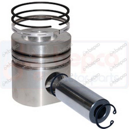 PISTON WITH RINGS Ø 100 mm