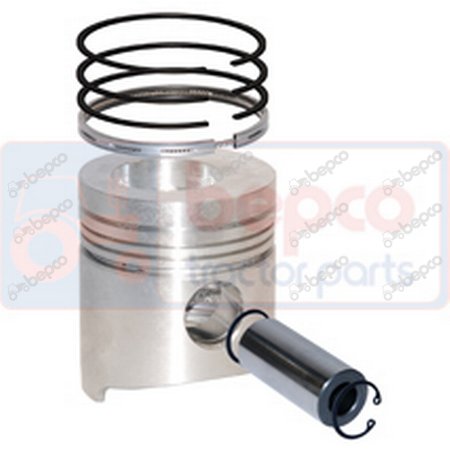 PISTON WITH RINGS Ø 105 mm - STD