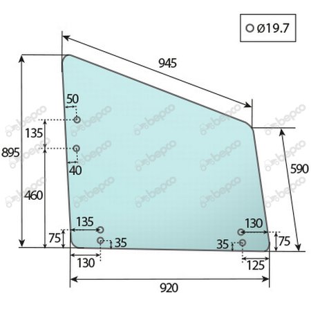 [AMAT1-43159] Geam AZ57506