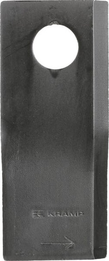 [AMAT1-79836] Lamă cositoare stânga 112x48x4mm orificiu 19mm pachet 25 buc. potrivită pentru Fella/Krone