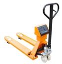 Transpalet manual 2T cu cantar electronic