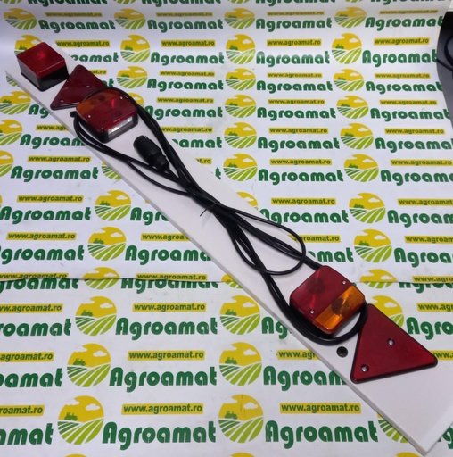 [AMAT1-44838] Bara Remorca 1220mm, 2x lampa, 1x lampa ceata, 2x triunghi reflectorizant, cablu 6m si priza 7 pini 12V