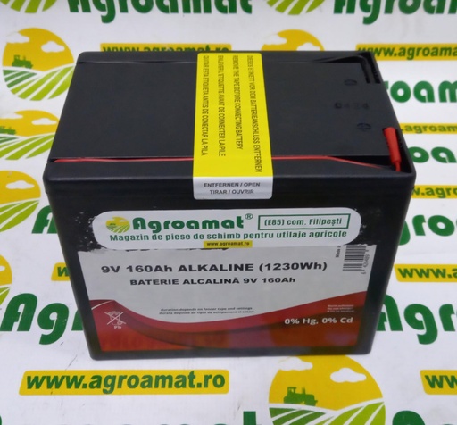 [AMAT1-44843] Baterie Uscata pentru Gard Electric 9V, 160Ah