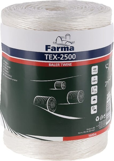 [AMAT2-14910] Sfoarǎ balotat 400m/kg 1600m Tex-2500