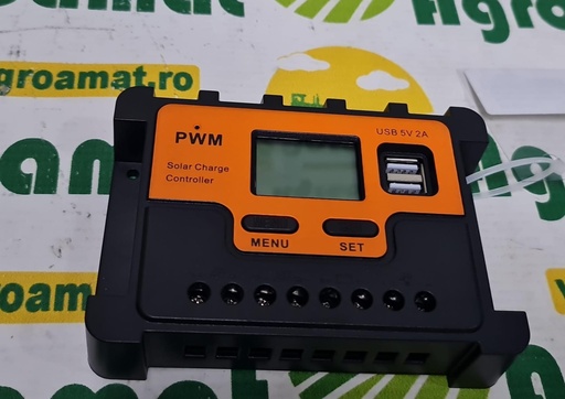 [AMAT1-46145] Regulator Tensiune pentru Panou Solar 10A 12V/24V