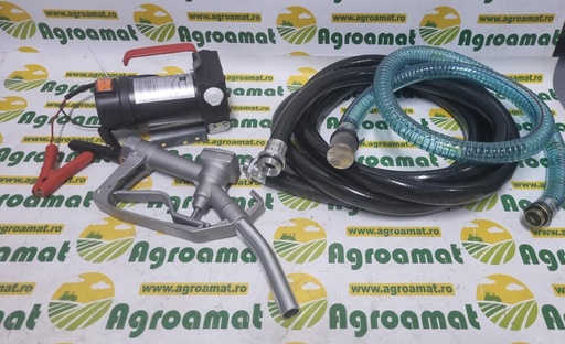 [AMAT1-46933] Kit Pompa Transfer Motorina 12V cu Furtun Aspiratie 1,5m