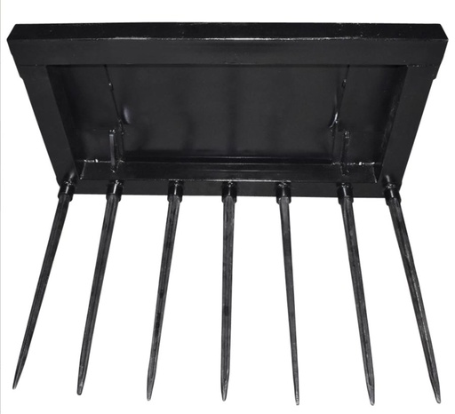 [AMAT1-47166] Furca pentru Incarcat Baloti / Gunoi Grajd cu 7 Tepuse de 800mm