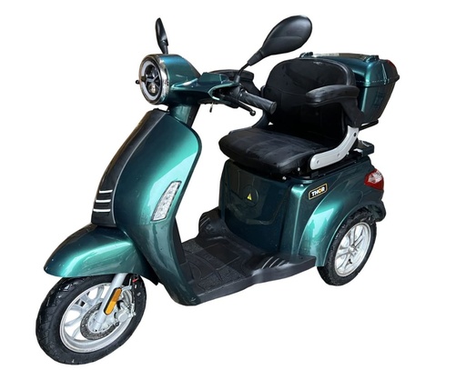 [AMAT1-47859] Triciclu electric Thor FLUXX cu CIV – verde 800W 60V20Ah