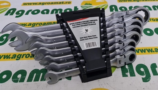 [AMAT1-49545] Set 8 Chei Combinate cu Clichet Articulate