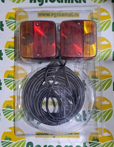[AMAT1-51865] Set Lampi cu Prindere Magnetica 12V , Cablu 7.5M