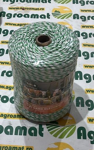 [AMAT1-52348] Rola Fir Alb-Verde fi 2.5mm Insertie Metalica