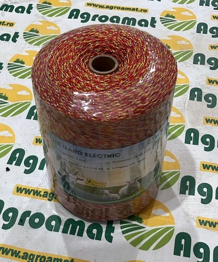 [AMAT1-52368] Rola Fir Galben-Rosu fi 2mm Insertie Metalica 