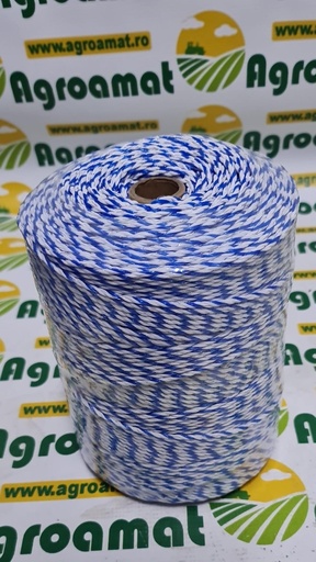 [AMAT1-52387] Rola fir Alb-Albastru 3mm Insertie Metalica