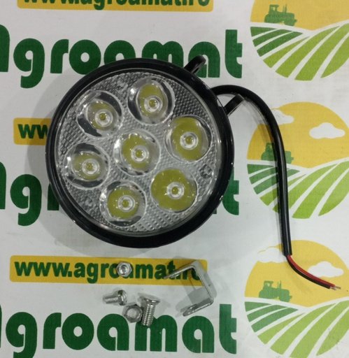 [AMAT1-52686] Proiector 7 LED-uri 10-30V 21W Unghi Radiere 60 de Grade Tip Flood