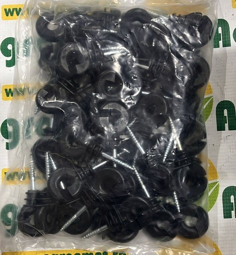 [AMAT1-52828] Set Izolator Inelar Negru 5,0mm 75-Buc
