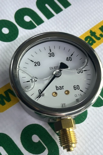 [AMAT1-53491] Manometru Ø63 0-16bar ¼" Jos