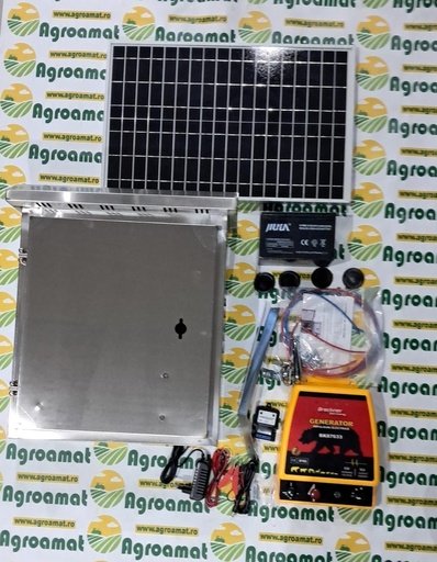 [AMAT1-56072] Set Generator Impulsuri 12Joule,Panou Solar 30w