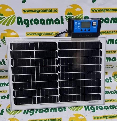 [AMAT1-56101] Set Panou Solar 20W Gerd electric 