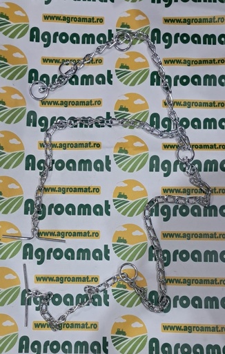 [AMAT1-58783] Lant Otel Zincat pentru animale  2.15m