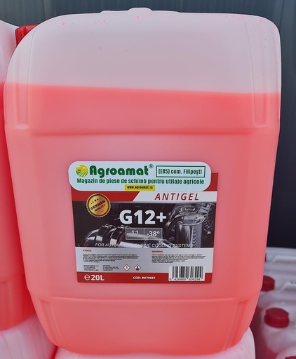 [AMAT1-60217] Antigel G12  Rosu/Roz -38 20L Concentrat