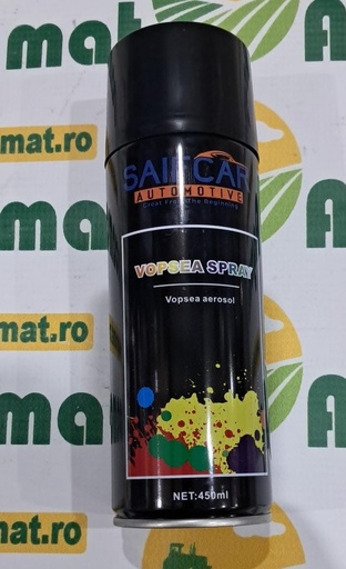 [AMAT1-62560] Spray Vopsea Negru Mat 450ml