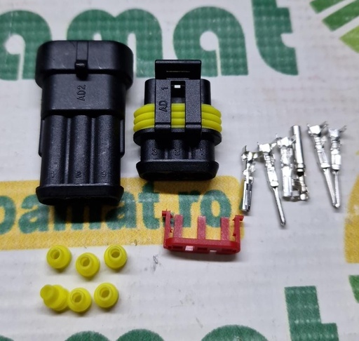 [AMAT1-62903] Set Conector AMP , 3Pini