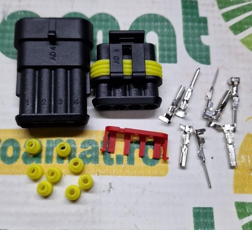 [AMAT1-62905] Set Conector AMP , 4Pini