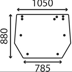 [AMAT1-67033] Geam Spate V33118300 