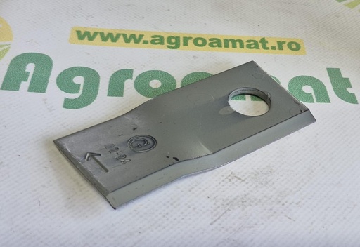 [AMAT1-68277] Lamă cositoare dreapta 105x48x4mm orificiu 19mm