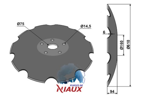 [AMAT1-69795] Taler Disc Crestat