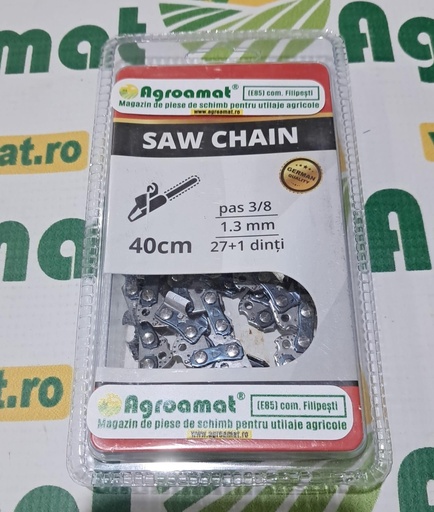 [AMAT1-70218] Lant Drujba 40cm, 27+1 Dinti