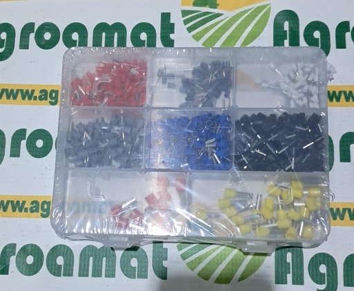 [AMAT1-70691] Trusa Pini Terminali Electrici Izolati 0.5-10mm² 685 Buc