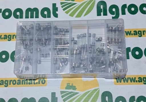 [AMAT1-70737] Trusa Sigurante Fuzibile Cilindrice din Sticla 120 Buc