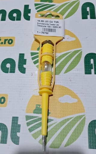 [AMAT1-70752] Surubelnita Tester de Tensiune 100-500V AC