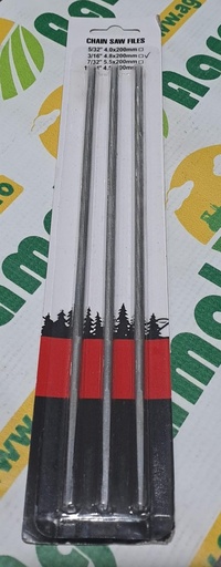 [AMAT1-72797] Set 3 Pile Ascutit Lant Drujba 4.8x200mm 
