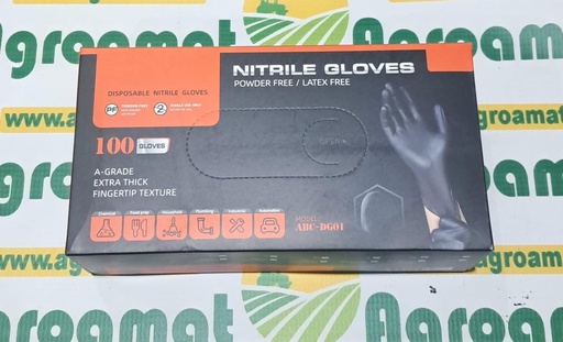 [AMAT1-73444] Manusi Negre din Nitril Marimea 100 buc XL
