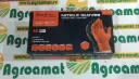 Set Manusi din Nitril Portocalii L 