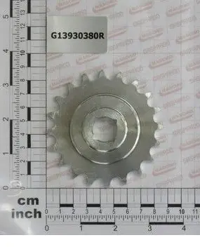 [AMAT1-76105] Pinion Z-20 1/2-3/16 D16,4 