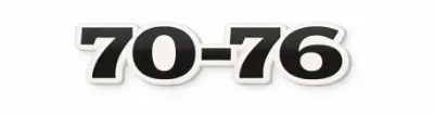 [AMAT1-76174] Emblema Fiat 70-76 