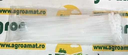 [AMAT1-77550] Colier Plastic Alb 3.6x250mm 100 buc/set