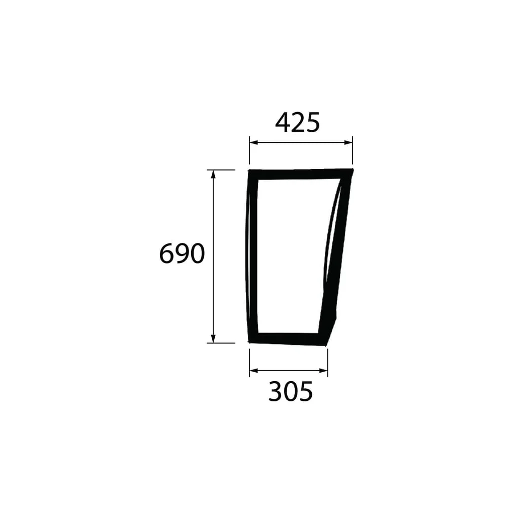 Parbriz inferior 00121434010N
