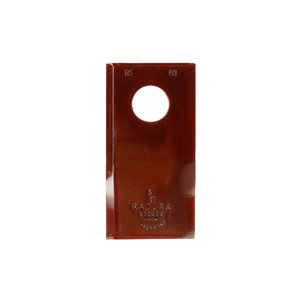 [AMAT2-22157] Lamă cositoare stânga 93x47x3mm orificiu 19mm pachet 25 buc. potrivită pentru Krone 001458692KR