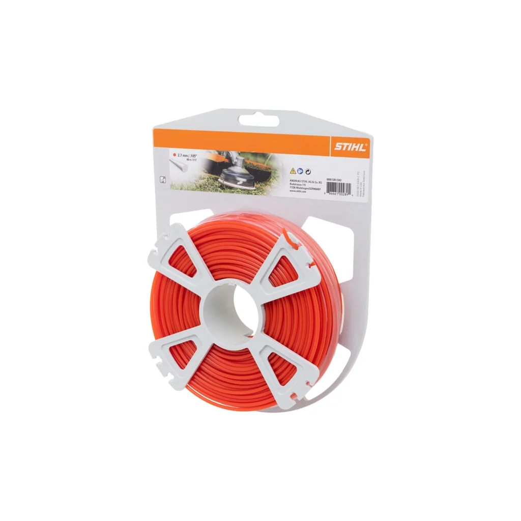[AMAT2-23847] Fir de tuns iarba rotund Ø 2,7 mm x 65,0 m roșu 00009302343