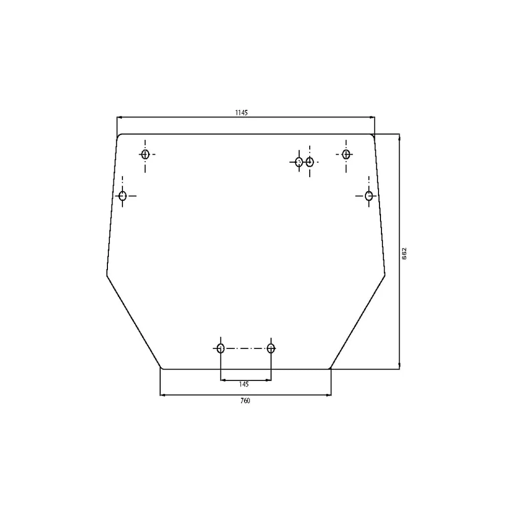 [AMAT2-24497] Geam spate superior 001062650N