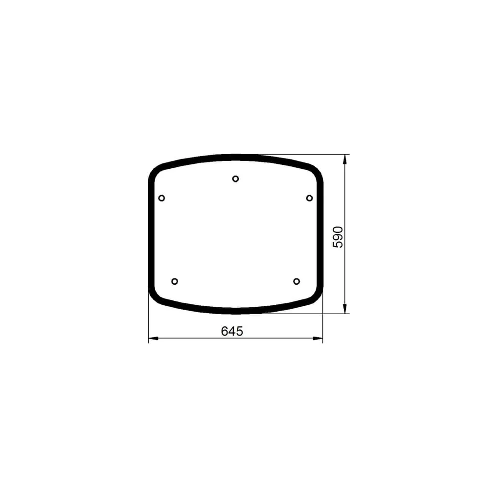 [AMAT2-25027] Geam plafon acoperiș 00111010020N