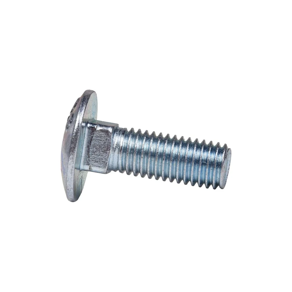 [AMAT2-27704] Șurub cap bombat torbant gât pătrat M10x30mm grupa 8.8 galvanizat 00370041