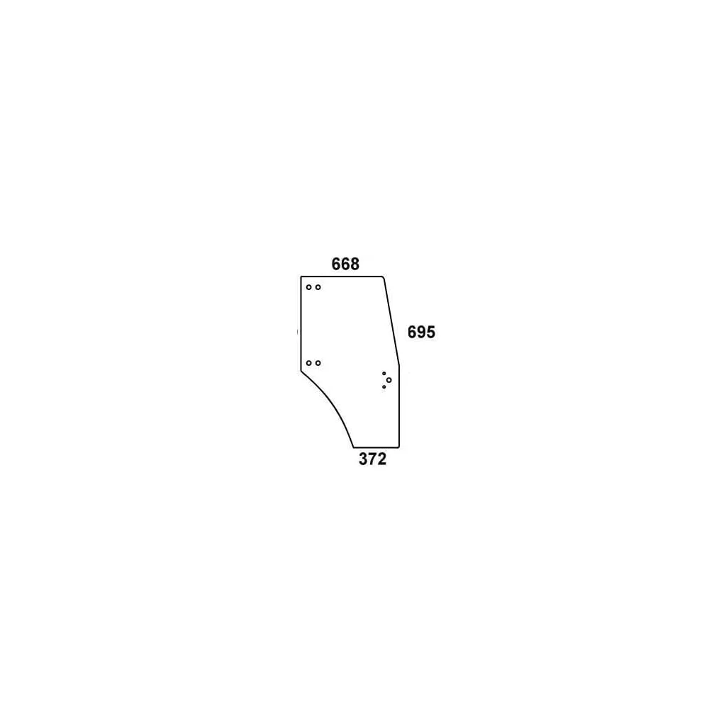 [AMAT2-28378] Geam ușă 0097701050N