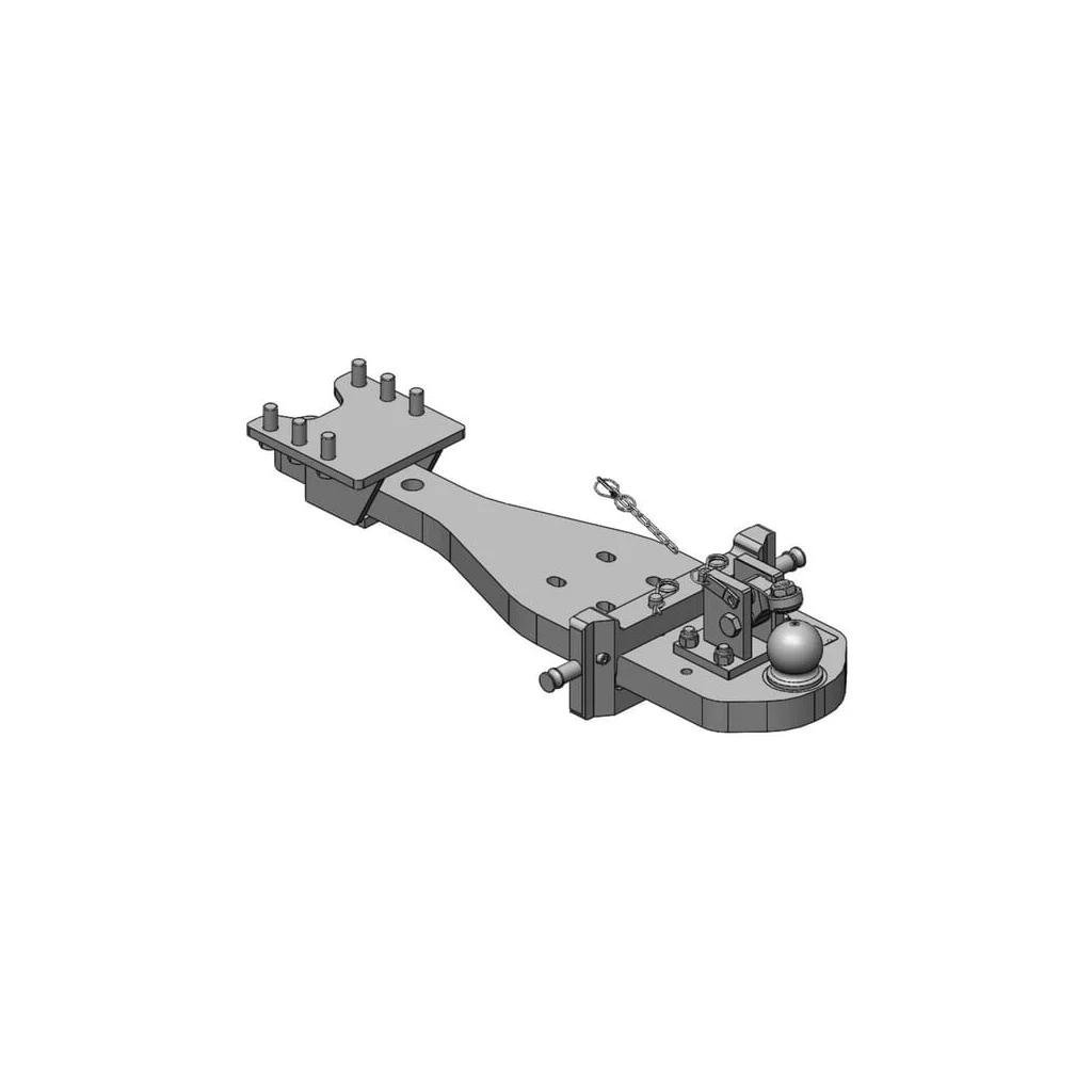 [AMAT2-28581] Bară de tracțiune K80® Heavy Duty potrivită pentru John Deere 6175R, 6195R, 6215R SET 009603870SETA17