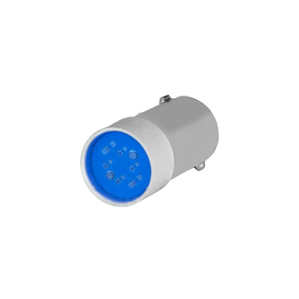 [AMAT2-28927] Bec led BA9s 24V albastru New-Elfin 010BA9SLBL24